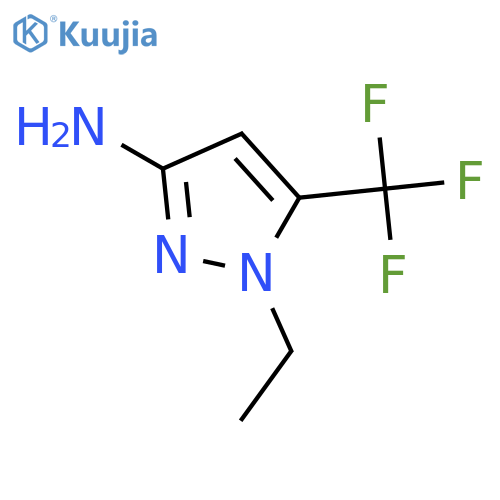 1-Ethyl-5-(trifluoromethyl)-1H-pyrazol-3-amine structure