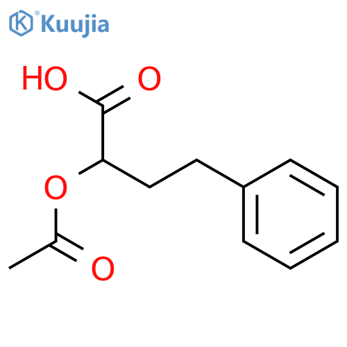 (αR)-Acetyloxybenzenebutanoic Acid structure