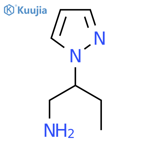 2-(1H-Pyrazol-1-yl)butylamine structure