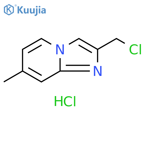 2-(Chloromethyl)-7-methylimidazo1,2-apyridine Hydrochloride structure