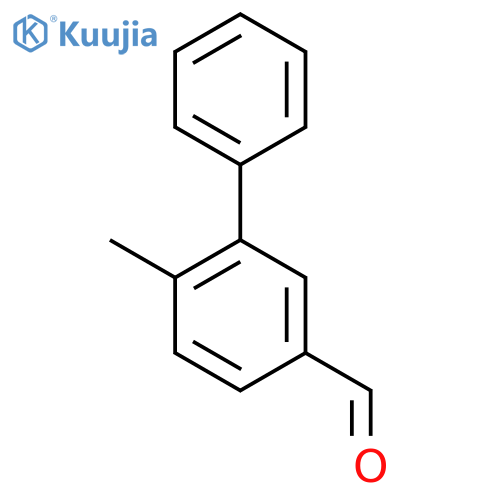 4-Methyl-3-phenylbenzaldehyde structure