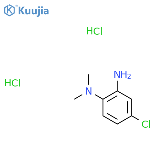 4-Chloro-1-N,1-N-dimethylbenzene-1,2-diamine Dihydrochloride structure