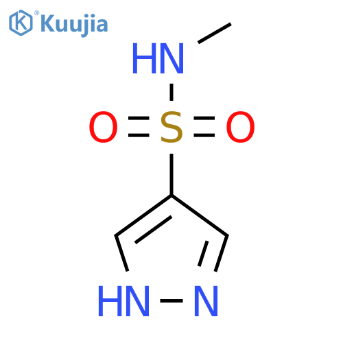 N-methyl-1H-pyrazole-4-sulfonamide structure