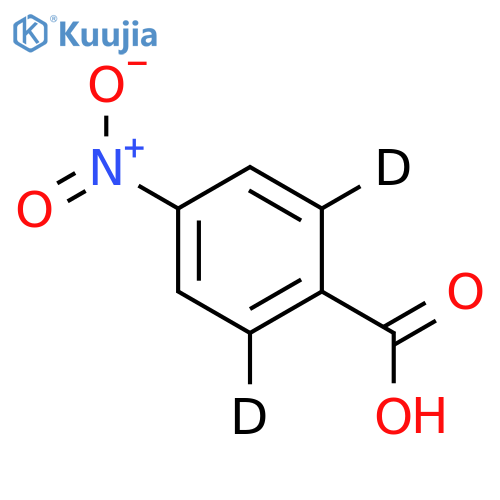 4-Nitrobenzoic-2,6-d2 Acid structure