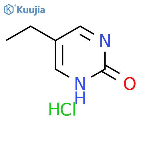5-ethyl-2-pyrimidinol hydrochloride structure