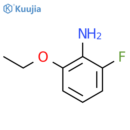 2-Ethoxy-6-fluoroaniline structure