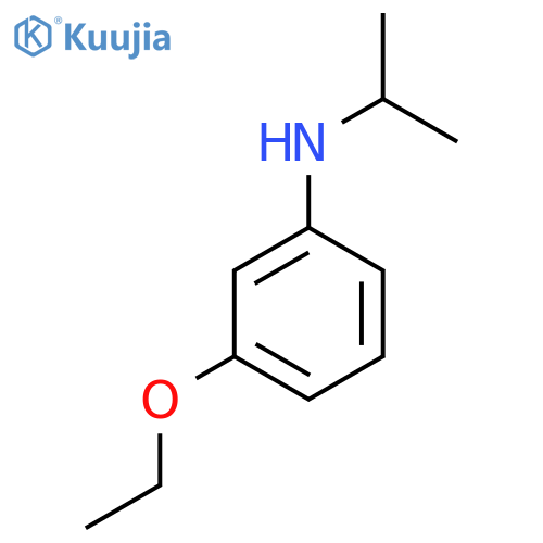 3-Ethoxy-N-(propan-2-yl)aniline structure