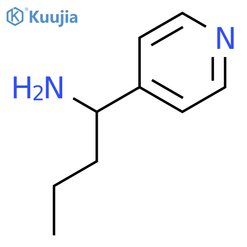 1-(Pyridin-4-yl)butan-1-amine structure