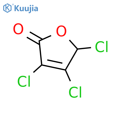 2(5H)-Furanone, 3,4,5-trichloro-, (±)- structure