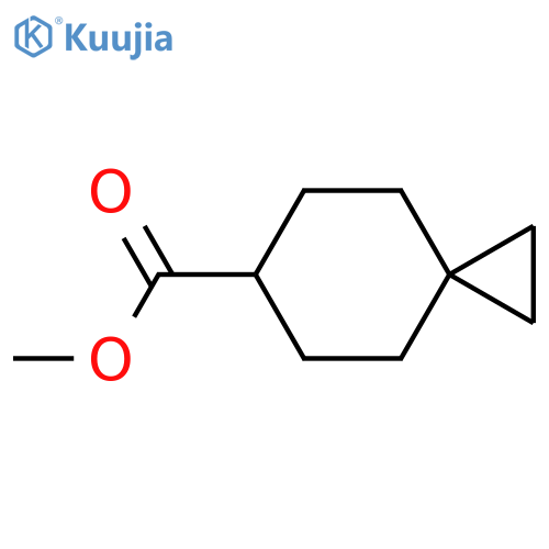 Spiro[2.5]octane-6-carboxylic acid, methyl ester structure