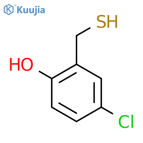 4-Chloro-2-(Sulfanylmethyl)phenol structure