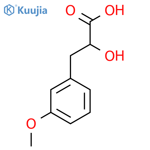2-Hydroxy-3-(3-methoxyphenyl)propanoic acid structure