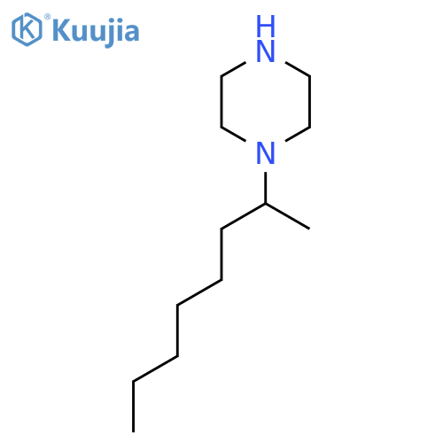 1-(Octan-2-yl)piperazine structure