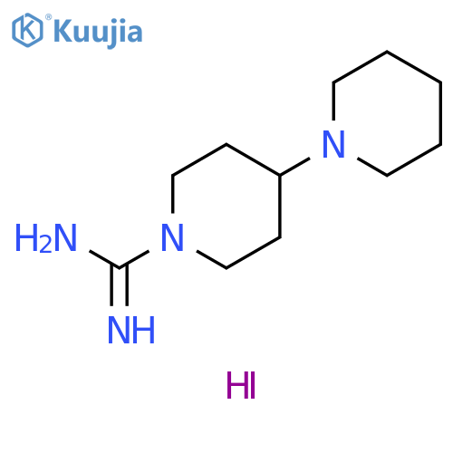 [1,4'-Bipiperidine]-1'-carboximidamide, hydriodide (1:1) structure