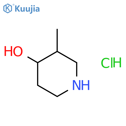 3-Methylpiperidin-4-ol hydrochloride structure