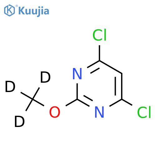 4,6-Dichloro-2-(methoxy-d3)-pyrimidine structure