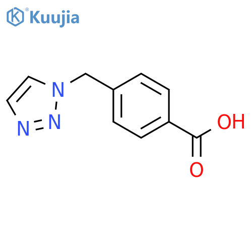 4-(1H-1,2,3-Triazol-1-yl)methylbenzoic Acid structure