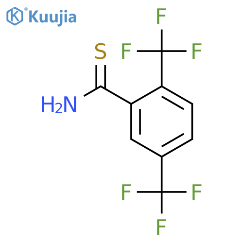 2,5-Bis(trifluoromethyl)thiobenzamide structure