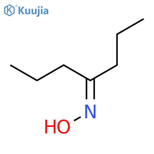 4-Heptanone, oxime structure