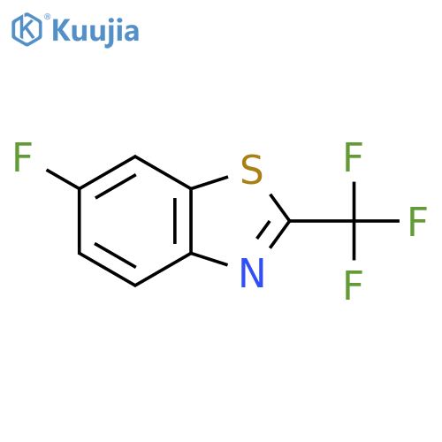 6-Fluoro-2-(trifluoromethyl)benzo[d]thiazole structure