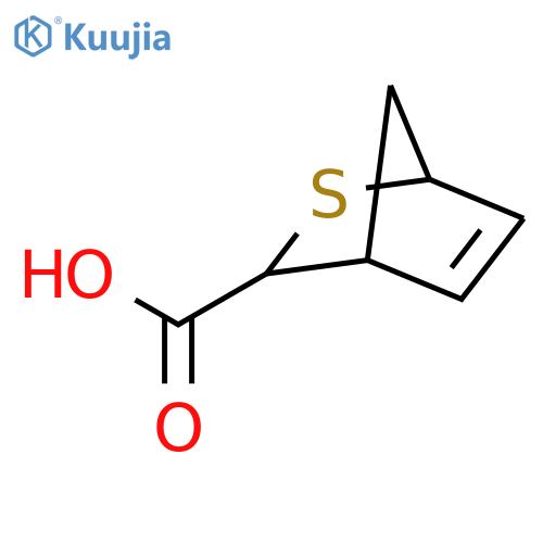 2-Thiabicyclo[2.2.1]hept-5-ene-3-carboxylic acid structure