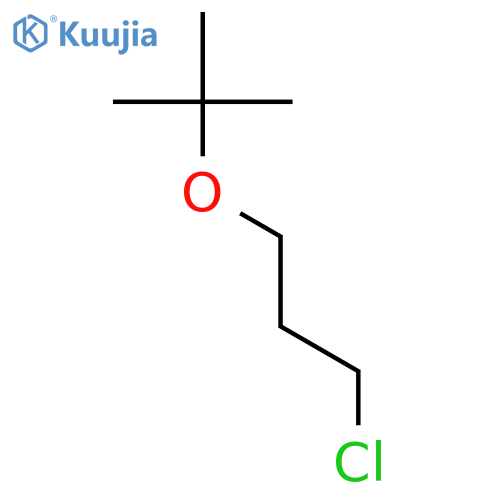 Propane, 1-chloro-3-(1,1-dimethylethoxy)- structure