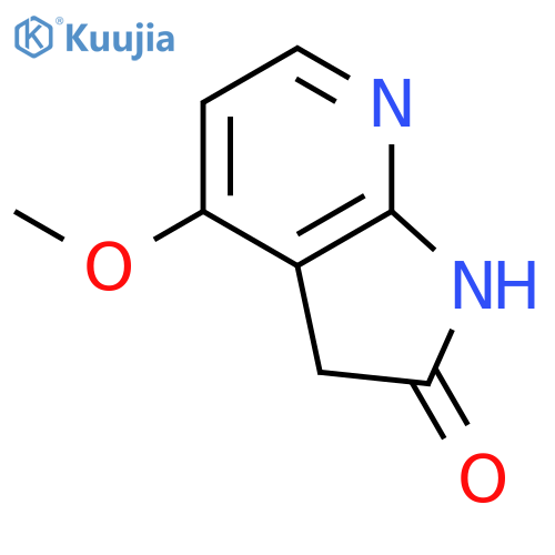 4-Methoxy-1H-pyrrolo[2,3-b]pyridin-2(3H)-one structure