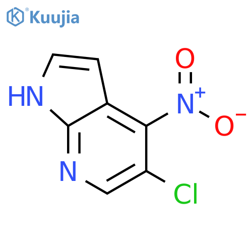 5-Chloro-4-nitro-1H-pyrrolo[2,3-b]pyridine structure