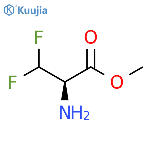 methyl 2-amino-3,3-difluoropropanoate structure