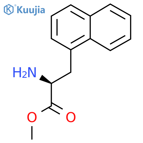 (S)-Methyl 2-amino-3-(naphthalen-1-yl)propanoate structure