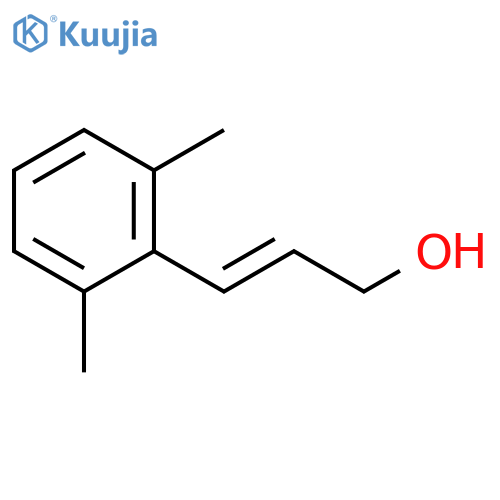 3-(2,6-dimethylphenyl)prop-2-en-1-ol structure