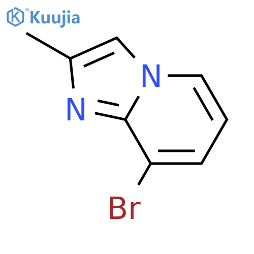 8-bromo-2-methylimidazo[1,2-a]pyridine structure