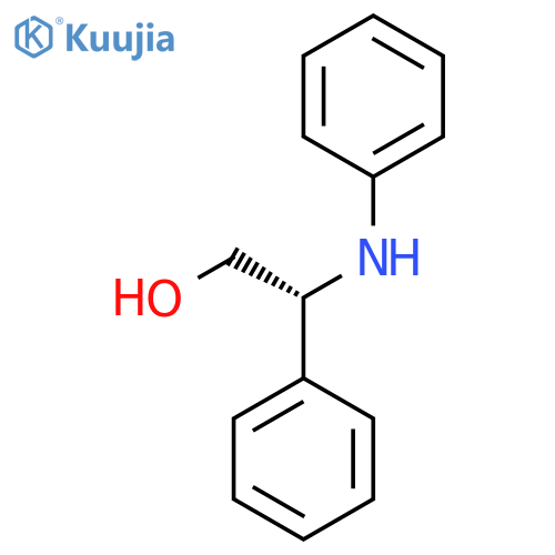 (2R)-2-phenyl-2-(phenylamino)ethan-1-ol structure
