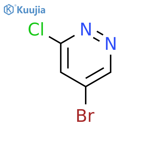 5-Bromo-3-chloropyridazine structure