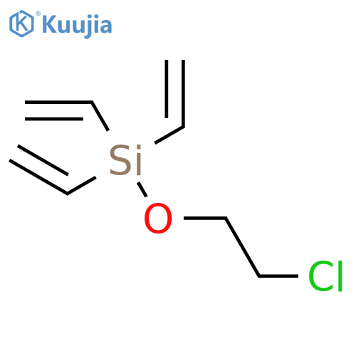 Silane, (2-chloroethoxy)triethenyl- structure