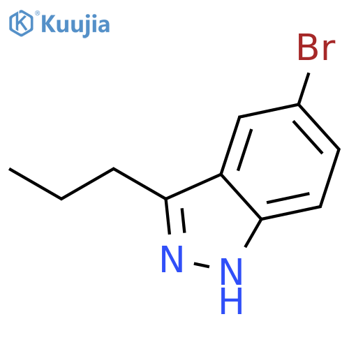 5-Bromo-3-propyl-1H-indazole structure