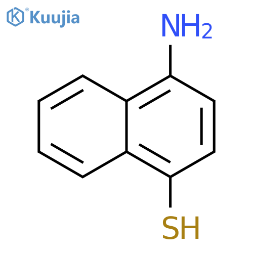 4-aminonaphthalene-1-thiol structure