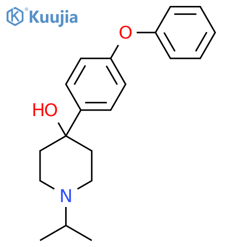 1-ISOPROPYL-4-(4-PHENOXYPHENYL)PIPERIDIN-4-OL structure