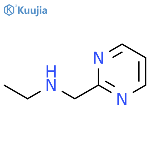 ethyl(pyrimidin-2-yl)methylamine structure