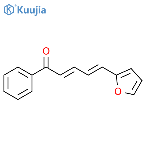 (2E,4E)-5-(furan-2-yl)-1-phenylpenta-2,4-dien-1-one structure