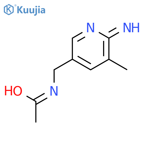 N-(6-amino-5-methylpyridin-3-yl)methylacetamide structure