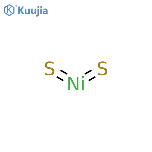 Nickel sulfide (NiS2)(6CI,8CI,9CI) structure