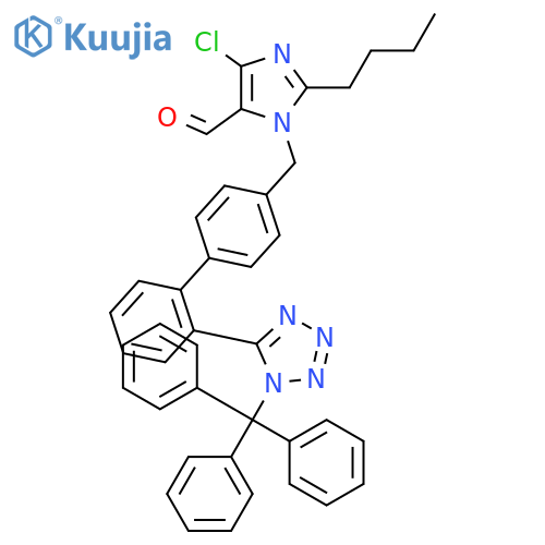 N-Trityl losartan carboxaldehyde structure