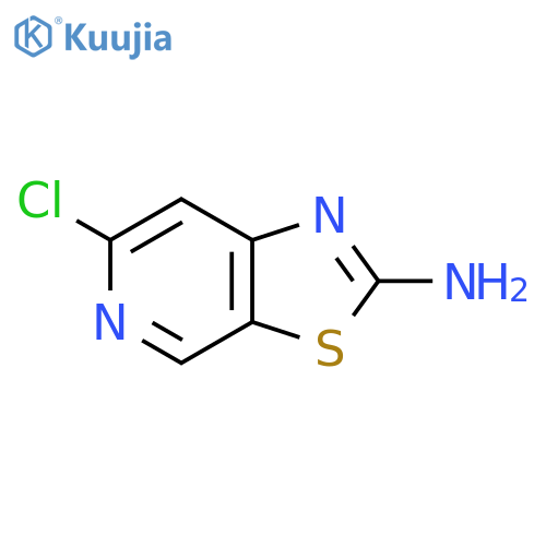 6-chlorothiazolo[5,4-c]pyridin-2-amine structure