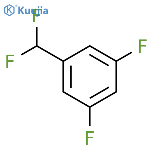 1-(difluoromethyl)-3,5-difluorobenzene structure