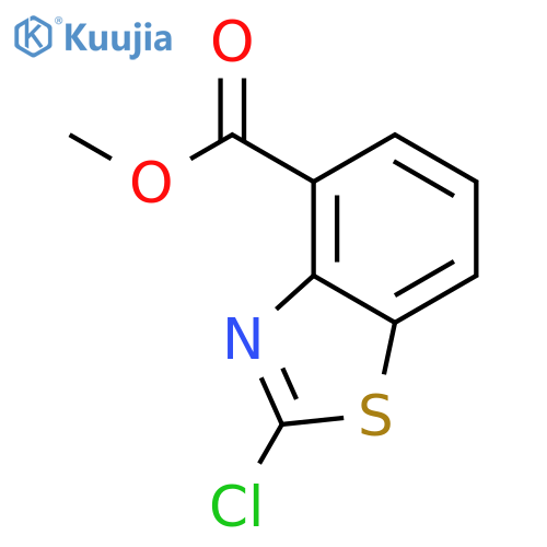 Methyl 2-Chlorobenzodthiazole-4-carboxylate structure
