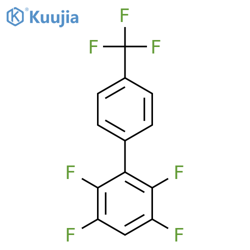 2,3,5,6-Tetrafluoro-4'-(trifluoromethyl)biphenyl structure