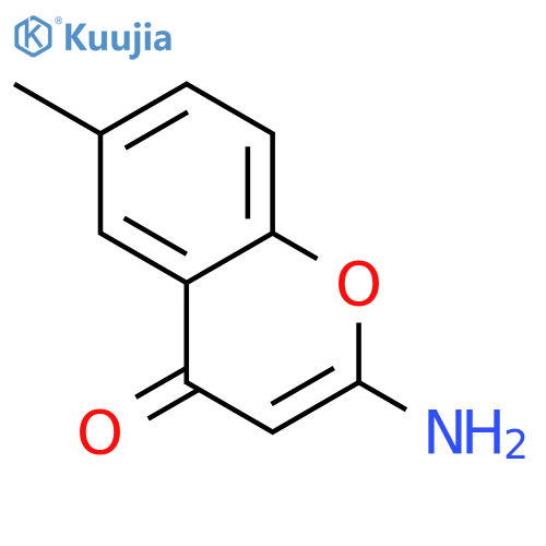 2-amino-6-methylchromen-4-one structure