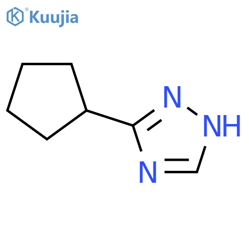 3-Cyclopentyl-1H-1,2,4-triazole structure
