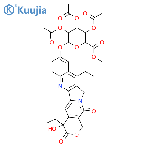 SN-38 Tri-O-acetyl-b-D-glucuronic Acid Methyl Ester structure